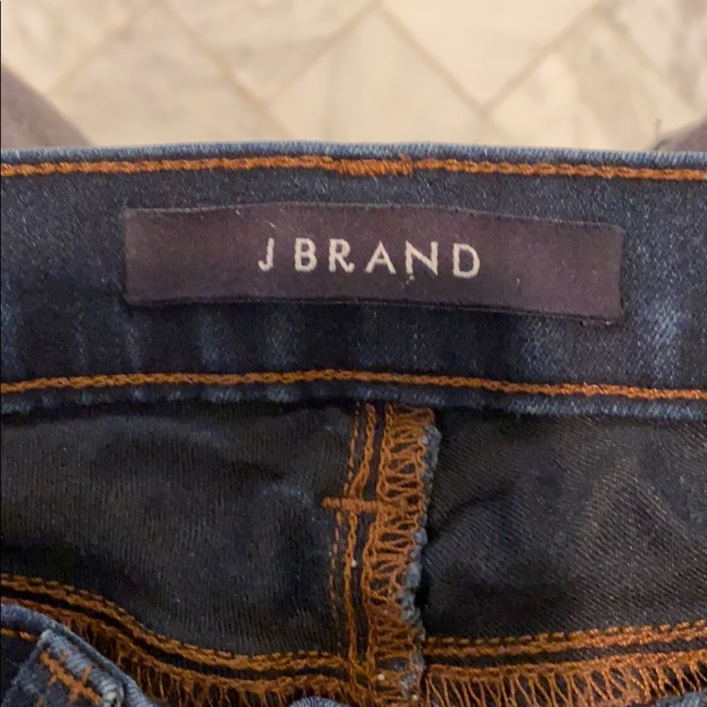 J Brand Dark Blue Skinny Jeans Size 26
